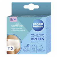 CANPOL BABIES Kalhotky poporodní na více použití 2 ks S/M