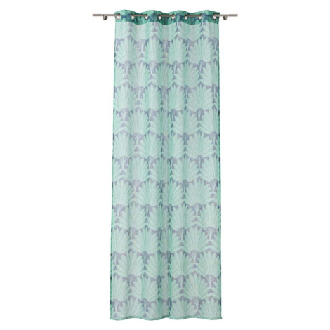 Zelená záclona 140x260 cm Mauritius – Mendola Fabrics
