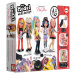 Kreativní tvoření Design Your Doll Pop Star Educa vyrob si vlastní popstar panenky 5 modelů od 6