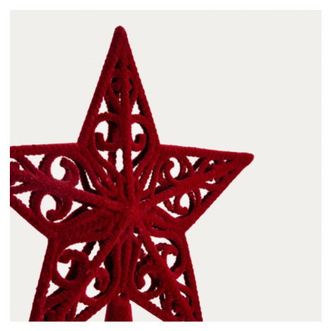 Vánoční dekorace BURGUNDY CHARM hvězda 754517