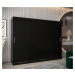 Šatní skříň Abi T0 Barva korpusu: Černá, Rozměry: 250 cm, Dveře: Černá