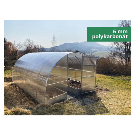 Zahradní skleník LEGI MANDARIN 8 x 3 m, 6 mm GA179991-6MM