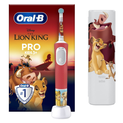 Oral-B Pro Kids Lví král elektrický zubní kartáček + pouzdro