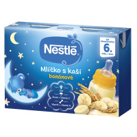 Nestlé Mlíčko s kaší Banánové 2 x 200 ml