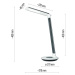 EMOS LED stolní lampa Dexter, černá 1538152000