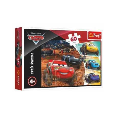 Puzzle Disney Cars 3/McQueen s přáteli 60 dílků