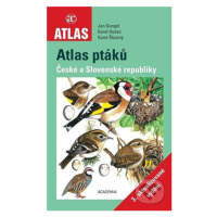 Atlas ptáků České a Slovenské republiky - Jan Dungel, Karel Hudec, Karel Šťastný - kniha z kateg