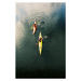 Fotografie Two men are kayaking along the river., Vitalalp, 26.7 × 40 cm