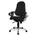 Topstar Kancelářská otočná židle SITNESS 10, s přestavitelnými područkami, černá