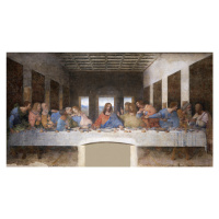 Obrazová reprodukce The Last Supper, 1495-97 (fresco), Leonardo da Vinci, 40 × 22.2 cm