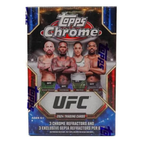 Topps UFC Chrome Blaster Box 2024 - sběratelské karty MMA