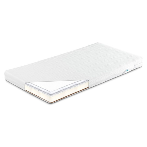 SENSILLO Dětská matrace do postýlky 140x70cm, 11cm, Kokos, pěna, pohanka