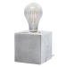 SL.0683 - Stolní lampa ABEL 1xE27/60W/230V beton