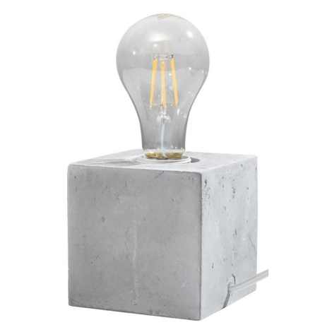 SL.0683 - Stolní lampa ABEL 1xE27/60W/230V beton Donoci