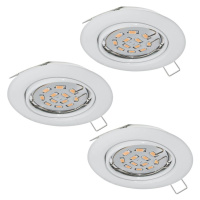 Eglo Eglo 94406 - SADA 3x LED Podhledové svítidlo PENETO 3xGU10-LED/5W/230V