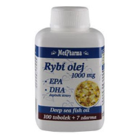 Medpharma Rybí Olej 1000mg+epa+dha Tobolek 107