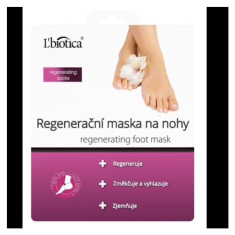 L'Biotica maska na nohy Regenerační 1pár