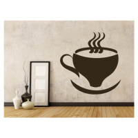 Samolepka na zeď Hrnek kávy 0048