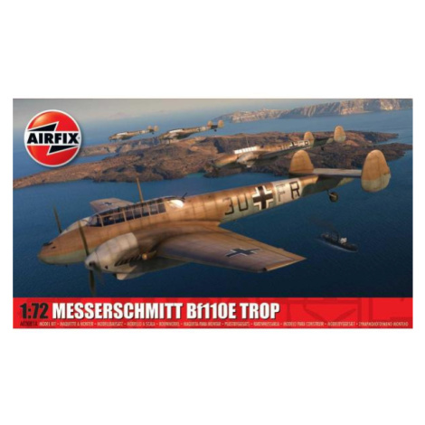 Classic Kit letadlo A03081A - Messerschmitt Bf110E/E-2 TROP (1:72) AIRFIX