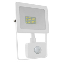 ACA Lighting bílá SENSOR LED SMD reflektor IP66 20W 3000K 1600Lm 230V Ra80 Q2030WS