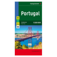 AK 98 Portugalsko 1:500 000 / automapa + mapa volného času FREYTAG-BERNDT, spol. s r.o.