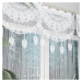 Panelová dekorační záclona na tyčovou gárnyž RANI šířka 60 cm výška od 120 cm do 140 cm (cena za