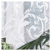 Dekorační oblouková krátká záclona na žabky LEOKADIA 155 bílá 300x155 cm MyBestHome