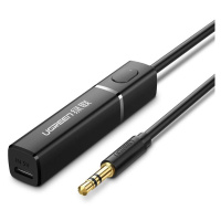 Ugreen Bluetooth vysílač 5.0 bezdrátový audio adaptér 3,5 mm mini jack černý (40761 CM107)