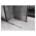MEXEN/S Velar sprchový kout 160 x 85, transparent, černá 871-160-085-01-70