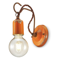 Ferroluce C665 nástěnné svítidlo ve vintage stylu, oranžové