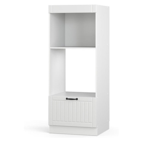Vicco SKŘÍŇKA NA MIKROVLNNOU TROUBU Fame-Line Bílý venkovský dům 60 cm otevřený