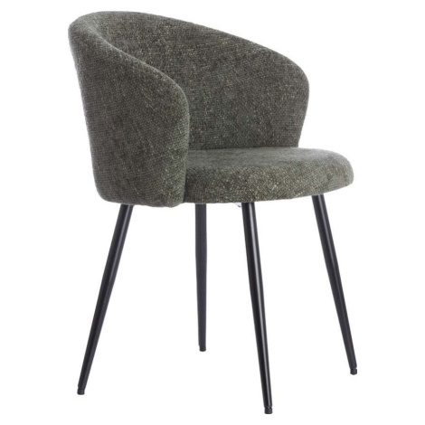 Khaki kovová jídelní křesla v sadě 2 ks Radaja – Light & Living