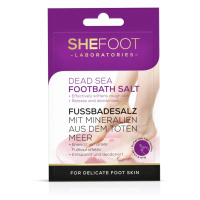 SheCosmetics SheFoot Sůl do koupele na nohy z Mrtvého moře 55 g