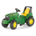 MILLY MALLY - Šlapací traktor Rolly Toys John Deere Farmtrac zelený