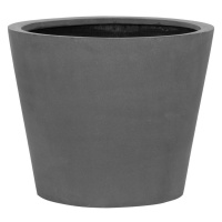 Květináč Bucket, barva šedá, více velikostí - PotteryPots Velikost: M - v. 50 cm, ⌀ 58 cm