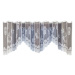 Dekorační žakárová záclona s řasící páskou SANDY 90 bílá 300x90 cm MyBestHome