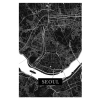 Mapa Soul black, 26.7x40 cm