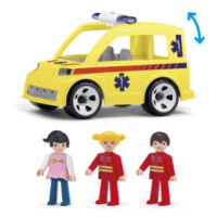 Igráček MultiGO Trio Rescue - figurky záchranáři se sanitkou