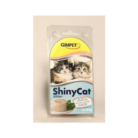 Gimpet kočka konz. ShinyCat Junior kuře 2x85g + Množstevní sleva