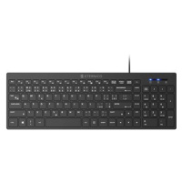 Eternico Home Keyboard Wired KD2021 černá - CZ/SK