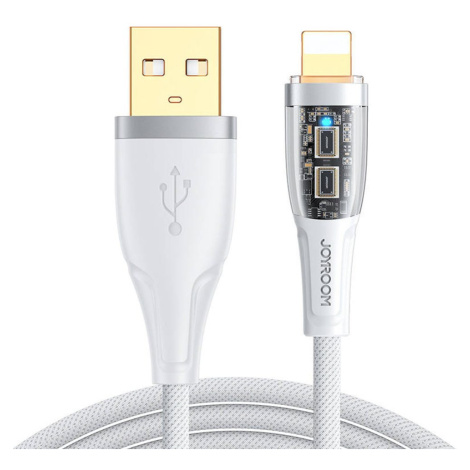 Joyroom Kabel k USB-A / Lightning / 2,4A / 1,2 m Joyroom S-UL012A3 (bílý)
