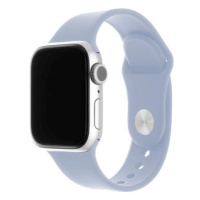 FIXED Silicone Strap SET pro Apple Watch 42/44/45/Ultra 49mm světle modrý