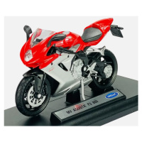 Kovový model motorky mv agusta f3 800 1:18