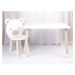 ELIS DESIGN Dětský stůl a židle Medvídek varianta: stůl + 2 židle