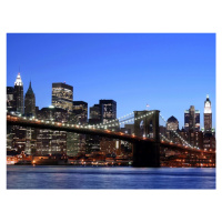 KUPSI-TAPETY FTS 0107 Fototapeta na zeď čtyřdílná new york velikost 364 x 254 cm