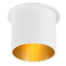 Rámeček pro podhledové svítidlo MOLO 1xGU10/GU5,3/MR16/50W/230V/12V bílá/zlatá