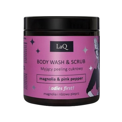 LaQ Magnolia & Pink Pepper mycí pasta a scrub 220 g