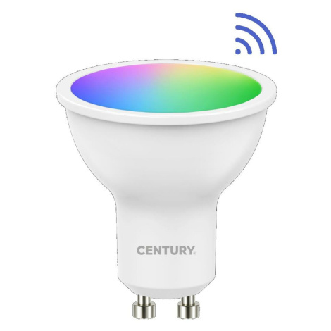 CENTURY LED SMART WIFI GU10 120d 6W CCT RGB/2700-6500K 120d DIM Tuya WiFi