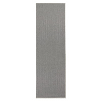 BT Carpet - Hanse Home koberce Běhoun Nature 104275 Silver – na ven i na doma - 80x450 cm