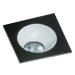 Stropní bodové podhledové svítidlo AZzardo Hugo 1 downlight black AZ1736 GU10 1x50W IP20 černé